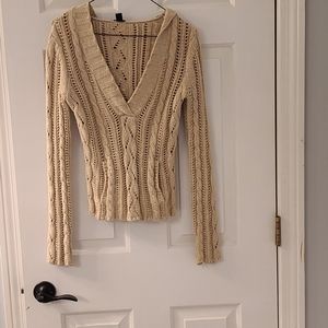Tan hooded sweater